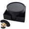 Kitcheniva Silicone Drinks Coasters Mat Pad With Holder 6 Pcs